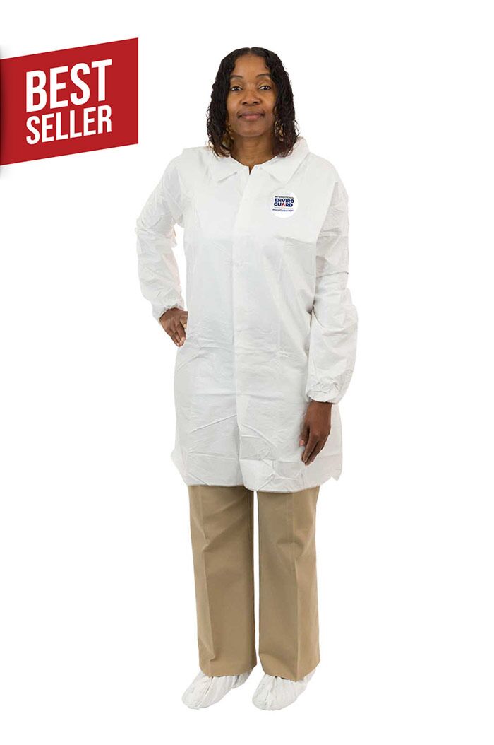 MicroGuard CE Dispsoable Lab Coat for Controlled Environments