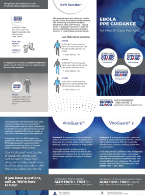 Ebola PPE Guidance